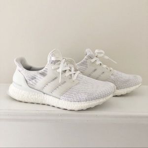 ☁️ ADIDAS Triple White Ultraboost Shoes ☁️